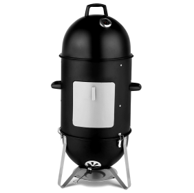 60608693  3in1 iron carbon oven, three-layer elliptical oven, temperature table control, exquisite technology, portable charcoal grill