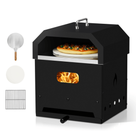 51749234  Cooking Pizza Machine-12-inch Automatic Rotating Pizza Oven with Foldable Legs (51749234: 81324023)